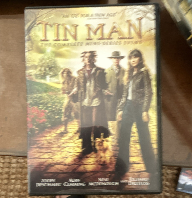 Tin Man Complete Mini-Series Event DVD Mini Series Zooey Deschanel Alan Cumming