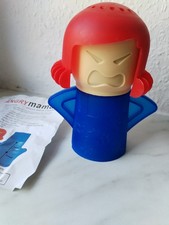 Mikrowellen Cleaner angry mama, Neu, Rot/blau...