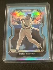 2021 Panini Prizm - Tier III Tony Gwynn #225 Carolina Blue Prizm