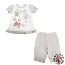 NOUVEAU pyjama Pokémon Jersey manches courtes pour fille gris taille 110 cm 572