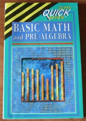 Quick Review Basic Math and Pre-algebra, Bobrow, Jerry