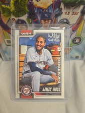 2026 Topps Series 1 James Wood Dugout Peeks SSP Washington Nationals - CA
