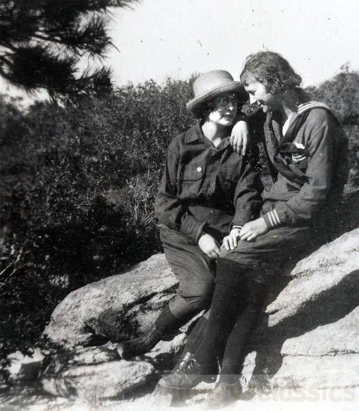 1923 Affectionate Women Rocky Mountain Romance High Country Colorado Lesbian int