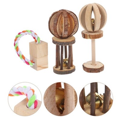 5 Pcs Kauspielzeug Für Hamster Hamster-Kauspielzeug Kleines Tierspielzeug