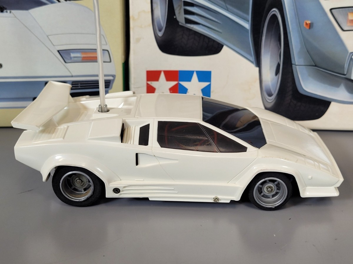 Vintage Built Tamtech Tamiya 1/24 R/C Lamborghini Countach
