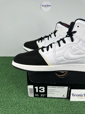 Size 13 - Air Jordan 1 Retro '99 White for sale online | eBay