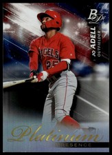 2018 Bowman Platinum #PP-2 Jo Adell Platinum Presence