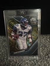 2023 Topps Composite - Topps Chrome Black Shaun Alexander  Gold Refractor /50