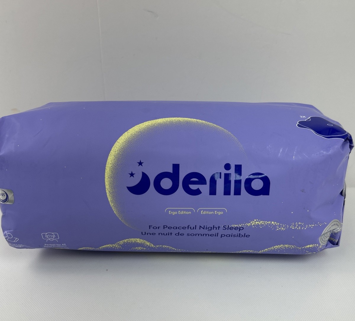 Derila Ergo Pillow Standard Memory Foam Ergo Edition New | eBay