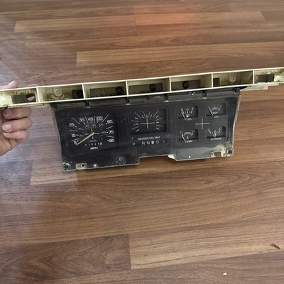 1980-1986 Ford Truck Instrument Cluster OEM #E1TF-10C956-CA,E0TF-10B885-AA