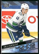 2020-21 Upper Deck Olli Juolevi Young Guns RC #222 Vancouver Canucks