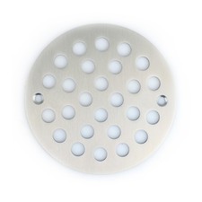 4 Inch Screw-in Round Shower Drain Cover Replacement Floor Drainer with Screw...