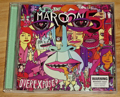 MAROON 5 *OZ Press CD ' OVEREXPOSED ' 2012 VGC