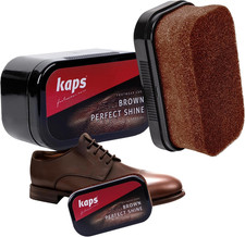 Shoe Polish Sponge Gives Instant Gloss, For Leather Shoes Boots Bags, Perfect Sh