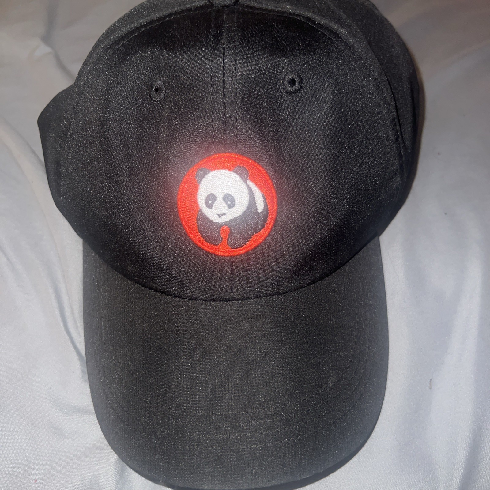 Panda Express Black Adjustable Baseball Style Hat… - image 1