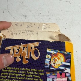 Tempo (Sega Genesis 32X, 1995) Platform & Adventure Video Game Cartridge