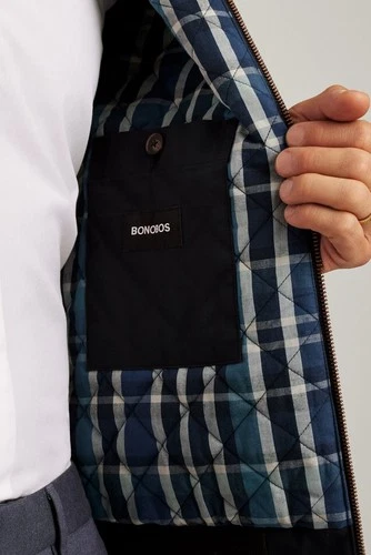 Bonobos The Harrington Jacket Black Size Medium  image 5