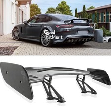 For Porsche Panamera Hatch 46 Adjustable Rear Trunk Spoiler Racing Wing Glossy For Porsche Panamera Hatch 46 Adjustable Rear Trunk Spoiler Racing Wing Glossy