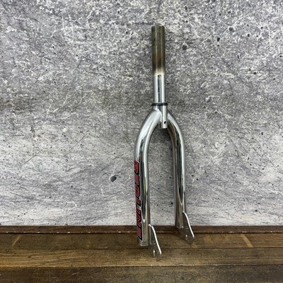 Vintage Redline BMX Fork 20in 1 1/8 Threadless Chrome CRMO RL 3/8 Dropouts 90s