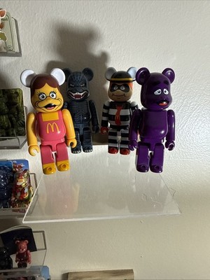 Be@rbrick Godzilla VS McDonald's 150% Set Hamburglar, Grimas, Birdie