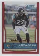 2016 Score Jumbo Red Zone 18/35 Aaron Colvin #155 k5g