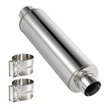 4 Inch Diesel Muffler Exhaust 4 Inlet 4 Outlet Straight Through Resonator 4 Inch Diesel Muffler Exhaust 4 Inlet 4 Outlet Straight Through Resonator