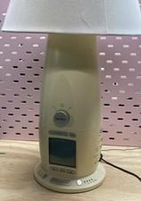 Verilux Rise  Shine Deluxe Alarm Clock Bedside Lamp Ivory