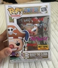 Funko Pop One Piece Buggy the Clown #1276 Signed & Custom Art By Mike McFarland