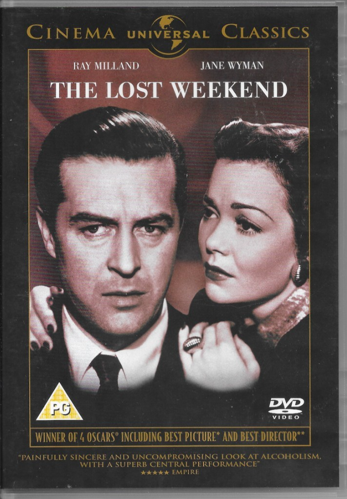 The Lost WeekEnd DVD Ray Milland Jane Wyman
