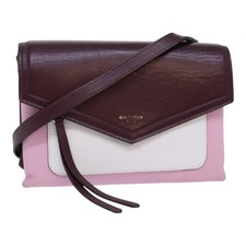 GIVENCHY Borsa a Tracolla Pelle Vino Rosso Argento Rosa Autore am6721