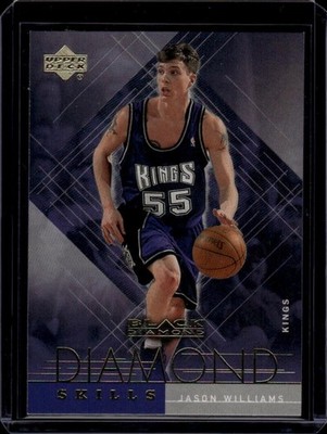 1999-00 Black Diamond Diamond Skills #DS7 Jason Williams Sacramento Kings 46319