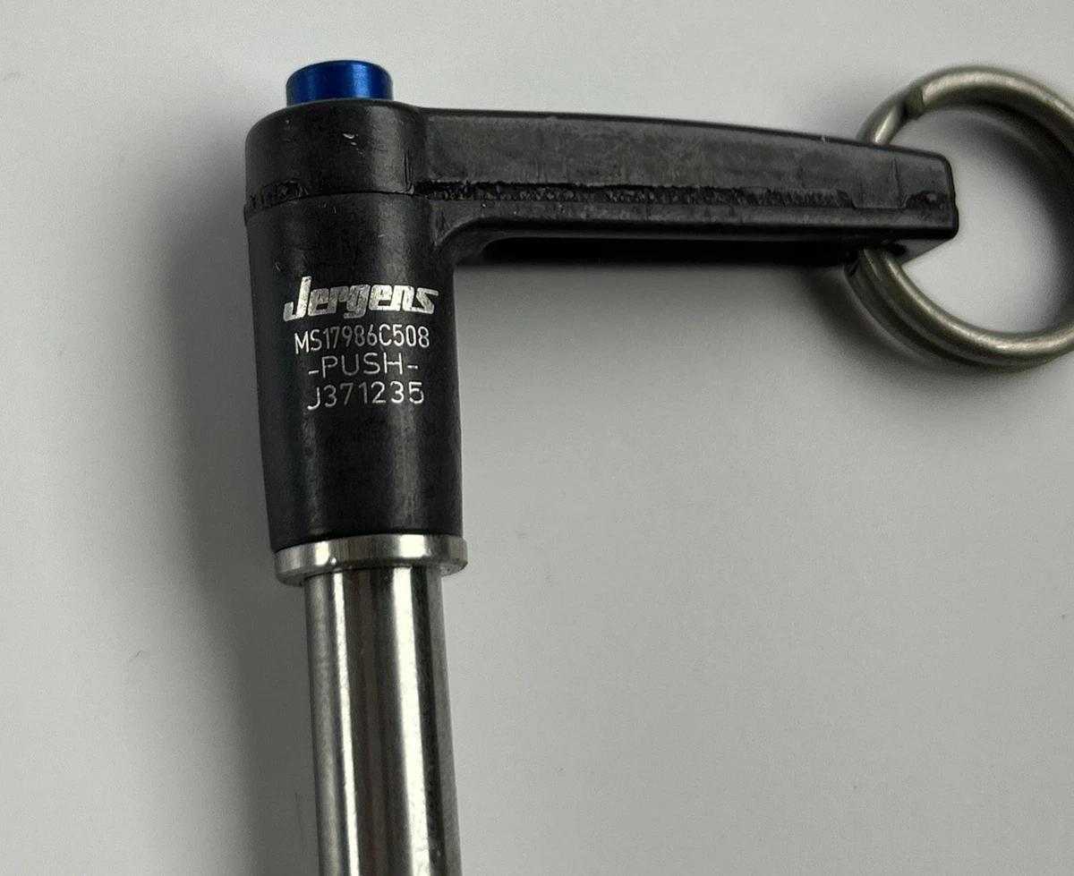 Jergens MS17986C508 Quick Release Pin Button Handle photo 2