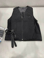 Helite Zip 'In 2 Equestrian Airbag Vest Small, Black