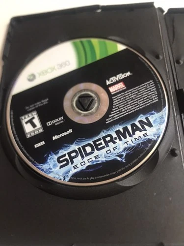 Spider-Man: Edge of Time (Microsoft Xbox 360, 2011) Game Disc Only TESTED