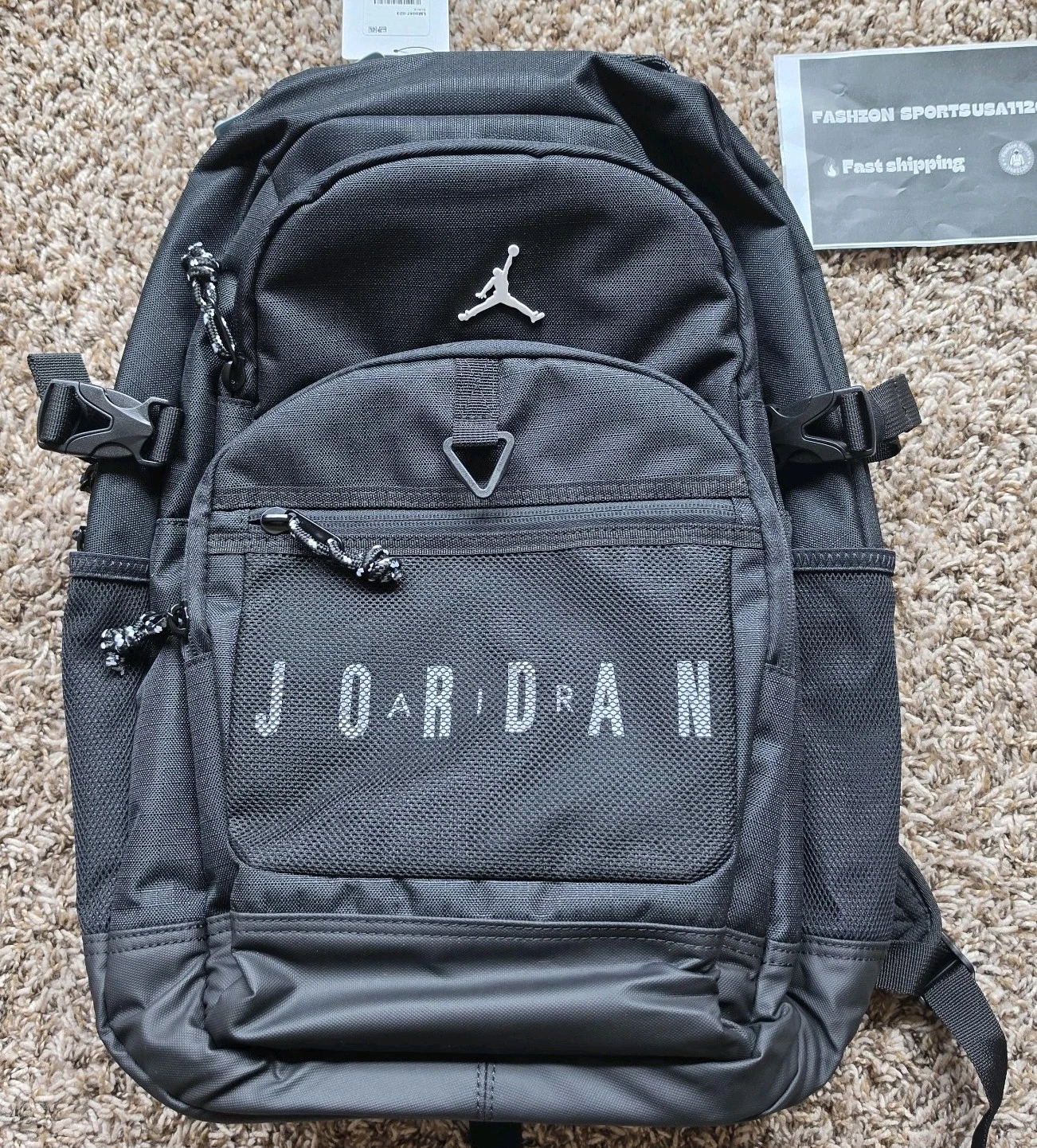 Jordan Jam Blacktop Mens Lifestyle Backpack (25L)