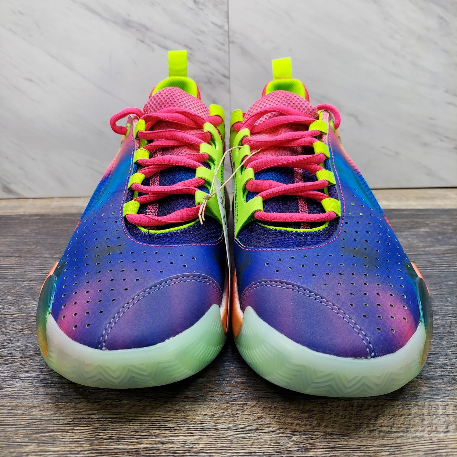 Adidas SM DON Issue 5 Tie Dye Multicolor Rare Limited Ed Shoes Mens 7 / Womens 8 image 2