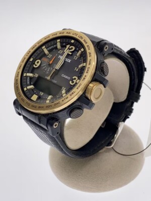 美品CASIO PRO TREK プロトレック PRG-600YL-5JF BUY Casio PROTREK Triple Sensor Ver 3 Tough Solar Leather Strap