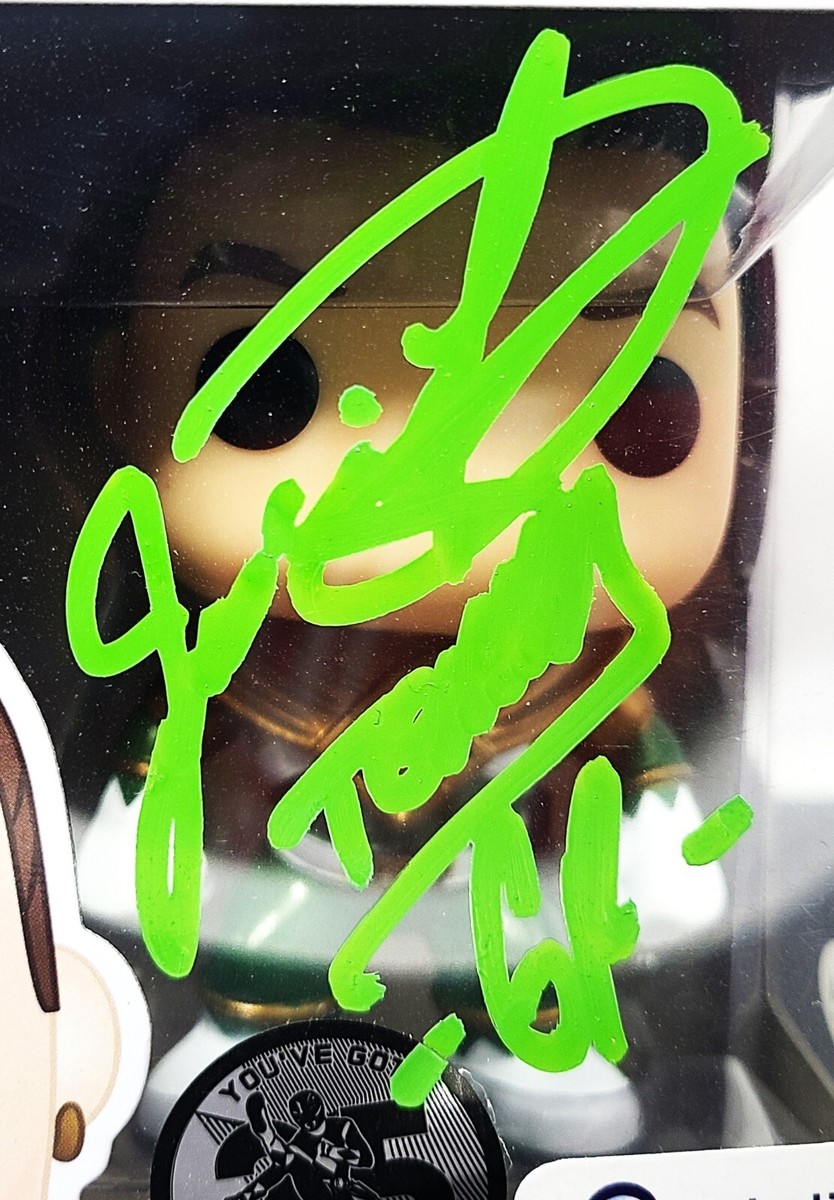 Funko POP ボ＝カターン・クライズ ケイティ・サッコフ サイン PSA BJ Ward GI Joe Scarlett #74 Signed Funko Pop JSA Certified