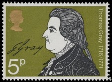 GREAT BRITAIN 652 (SG885) - Thomas Gray 