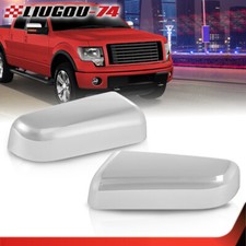 Fit For 2009-2014 Ford F-150 Pair Top Half Chrome Mirror Cover Right Left Fit For 2009-2014 Ford F-150 Pair Top Half Chrome Mirror Cover Right Left