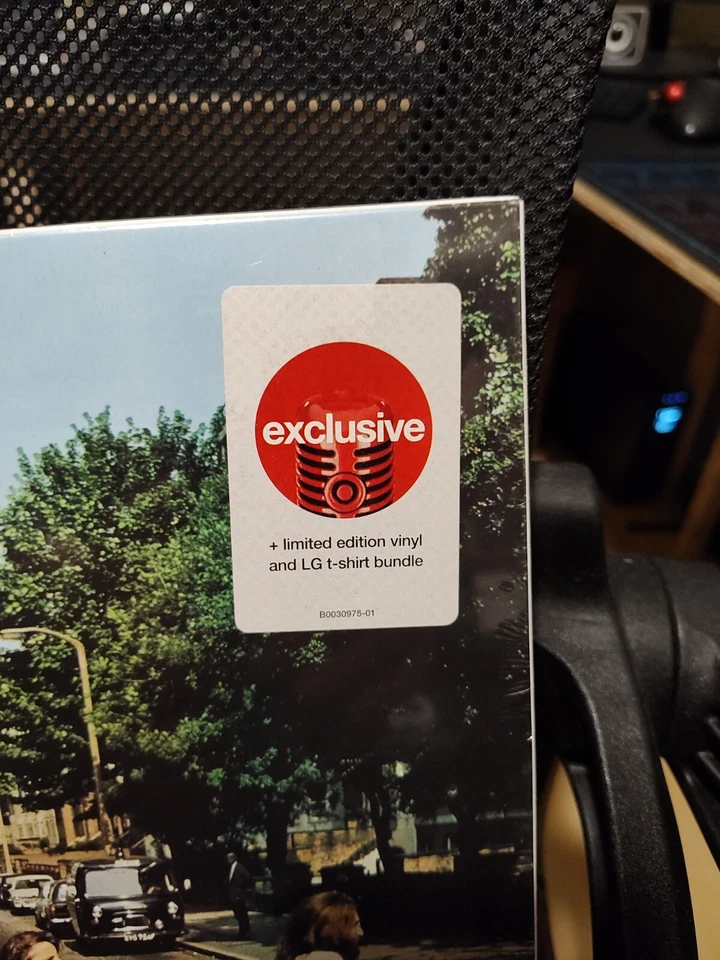 The Beatles Abbey Road Vinyl Target Exclusive with T-Shirt Large New John Paul - Image 2 of 3