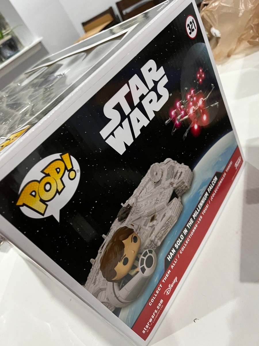 Funko POP 321 Star Wars Han Solo in the Millennium Falcon Amazon