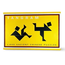 Tangram 1600 Ancient Chinese Puzzles Mind Game Brain Thinking Creative Learn NM