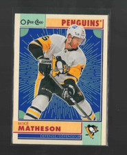 Mike Matheson 2022-23 O-Pee-Chee Hockey #314 Retro Pittsburgh Penguins