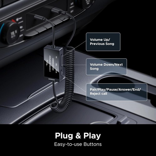 Bluetooth 5.4 Double Paires Émetteur Récepteur pour Streaming Audio Cristal Clair - Photo 7/10