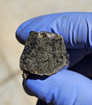 Meteorite**Amgala 001, Martian Shergottite(olivine-phyric)**16.454 gram, Best!!!