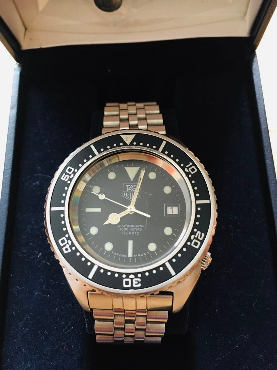 TAG Heuer Professional 1000M Dive Watch 980.023N Overhauled with Box