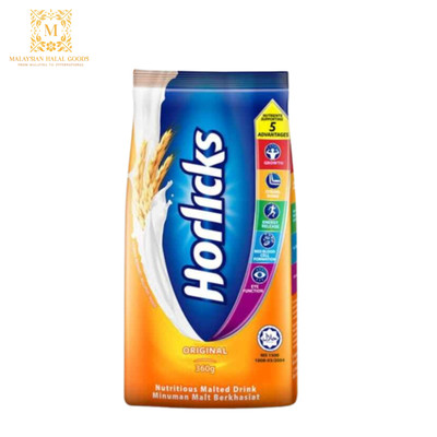 HORLICKS Original Nutritious Malted Drink 360g - Halal Certified