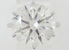 Round Brilliant Cut Diamond Solitaire Engagement Ring 9.49 ct Platinum Rtl $850K
