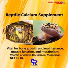 reptile calcium supplement mix with mealworms/superworms for better resuts 